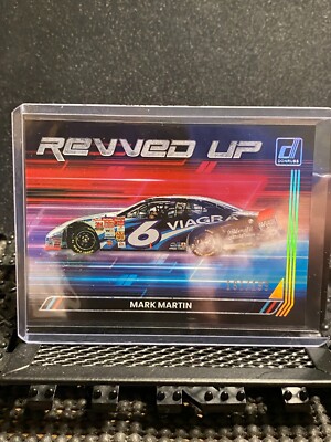 Mark Martin 2023  Donruss  * Revved Up * Holographic # 161/199 -  RU9   