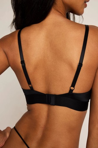 Negative Underwear - Black - Glacé Triangle Bra - Choose Your Size - Retail $75 - Picture 3 of 5