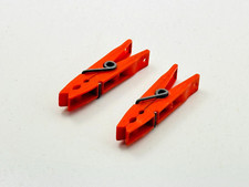 Vintage 1970's Penley Clothes Pins Plastic Clothespins Lot of 2 Made in USA