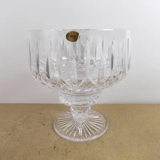 Tyrone Irish Crystal Rosses Centerpiece Bowl 7.75" x 7" Signed