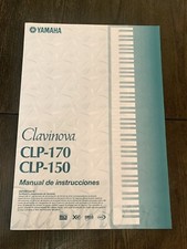 Spanish Yamaha Owner's User Manual De Instrucciones For Clavinov CLP-170/150