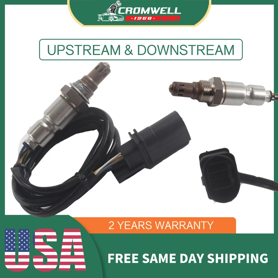 2 шт датчиков кислорода O2 Lambda вверх и вниз по течению для Mitsubishi Lancer 11 2,4 - Изображение 3 из 4