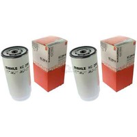 2X Mahle / Knecht KC 296D Kraftstofffilter Filter Fuel