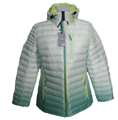 DAMEN COASTGUARD JACKE STEPPJACKE WARM VERSCHIEDENER FARBVERLAUF 38 NEU 