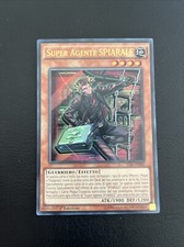 YU GI OH CARTA SUPER AGENTE SPIARALE ULTRA RARA TDIL-IT086 1ED MINT DECK YUGIOH