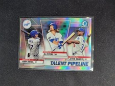 2020 Bowman Chrome Baseball Jeter Downs Kody Hoese RC Talent Pipeline #TP-LAD