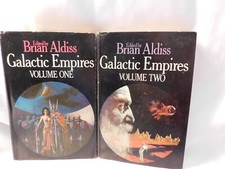 GALACTIC EMPIRES Volumes 1 and 2  Edited Brian Aldiss 1976 HC DJ