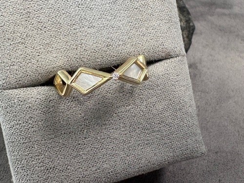 Clogau Uhrenkammer-Diamantring 9 kt Gelb- & Rotgold Größe P selten - Bild 6 von 8