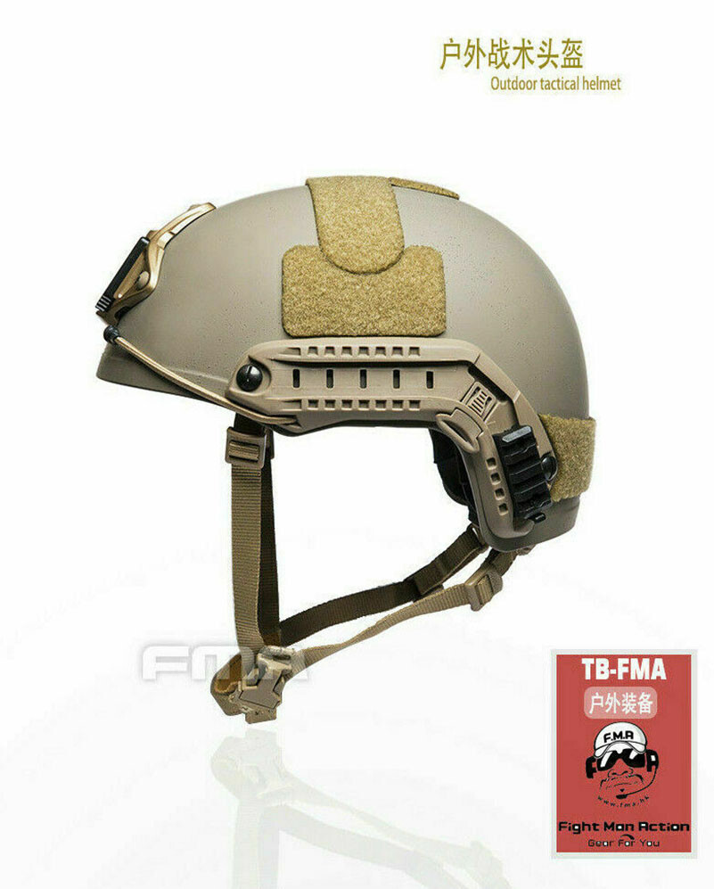 FMA Tactical Ballistic Helmet Thick and Heavy Version M/L L/XL DE