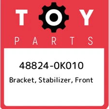 48824-0K010 Toyota Bracket, stabilizer, front 488240K010, New Genuine OEM Part