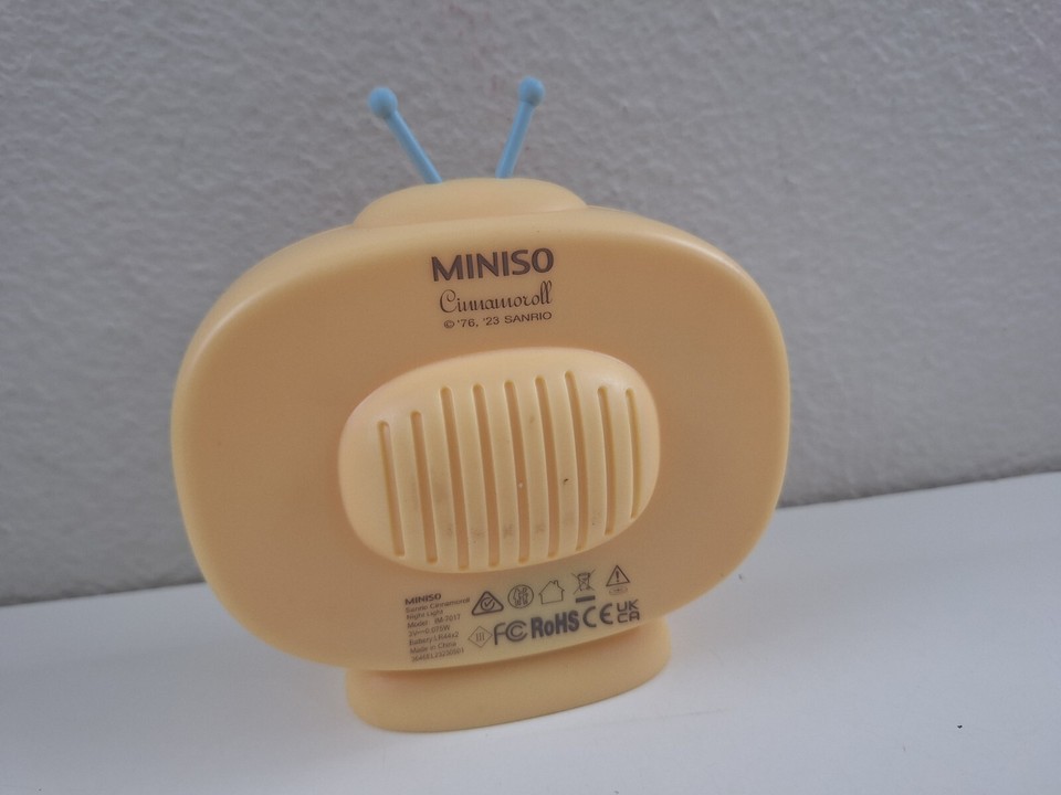 2023 Sanrio Miniso Cinnamoroll Night Light Mini Tv Yellow eBay