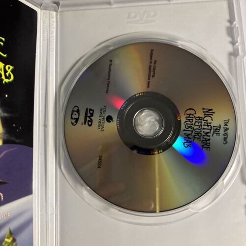 Tim Burton's The Nightmare Before Christmas (DVD, 1993) Region 4 - Picture 3 of 4