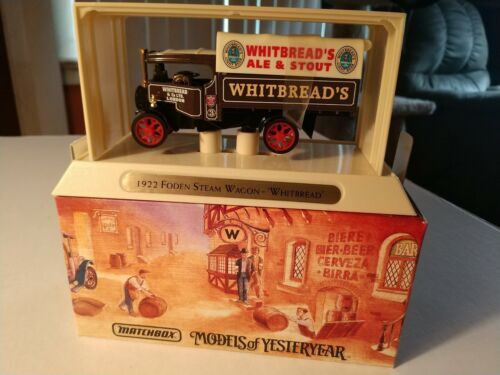 Camion Matchbox Models Of Yesteryear - Foden à Vapeur 1922, échelle 1:43, Bon état Vintage