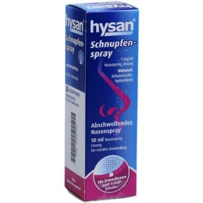 URSAPHARM ARZNEIMITTEL GMBH HYSAN Schnupfenspray 10 ml PZN 06587271