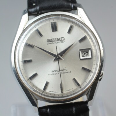 セイコー　クロノ 楽天市場】SEIKO MATIC CHRONOMETER CAP GOLD 6245-9000 1966 Vintage