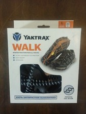 Yaktrax Walker Ice Snow Traction Size Large Women's 13-15 / Men's 11.5-13.5