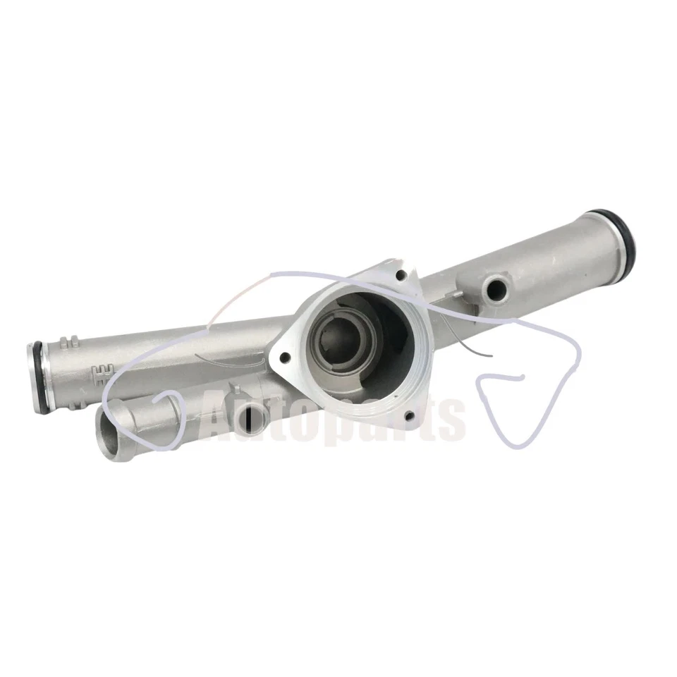 Carcasa termostato aluminio alta calidad para Audi Q7 VW Passat Touareg CC 1 pieza Foto 2 de 4