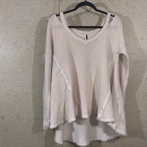 Free People Moonshine V Neck Sweater White Women S Size S Ebay