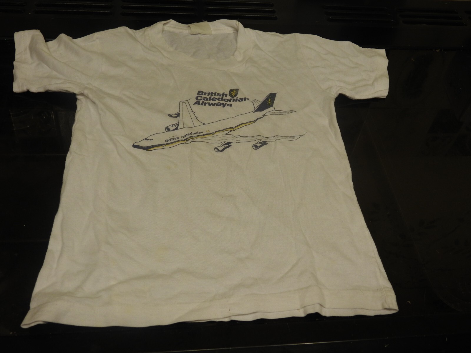 British caledonian Airways Boeing 747 t-shirt. Child size
