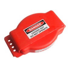LOTO Adjustable Gate Valve Lockout - 25 mm - 165 mm (1 inch X 6.5 inch)
