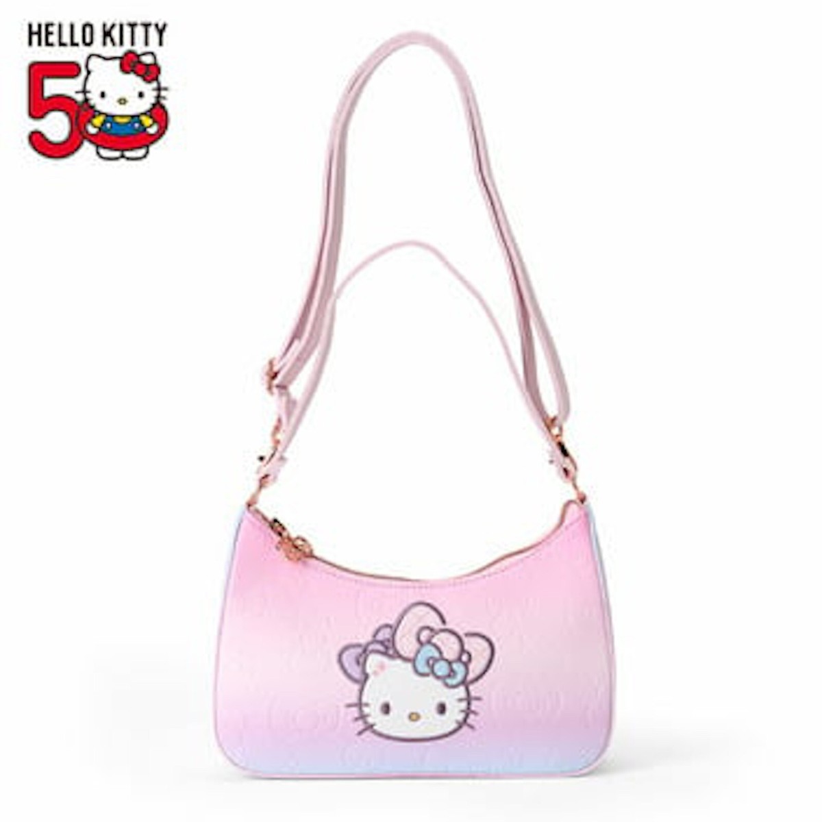 Sanrio 2WAY Shoulder Bag Hello Kitty 50th The Fashionable Ribbons