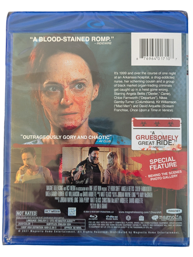 12 Hour Shift (Blu-ray, 2020) Angela Bettis, David Arquette & Chloe Farnworth - Bild 2 von 2