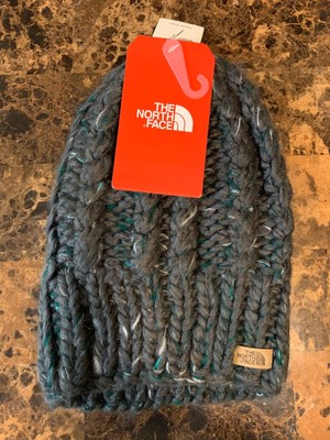the north face chunky knit beanie