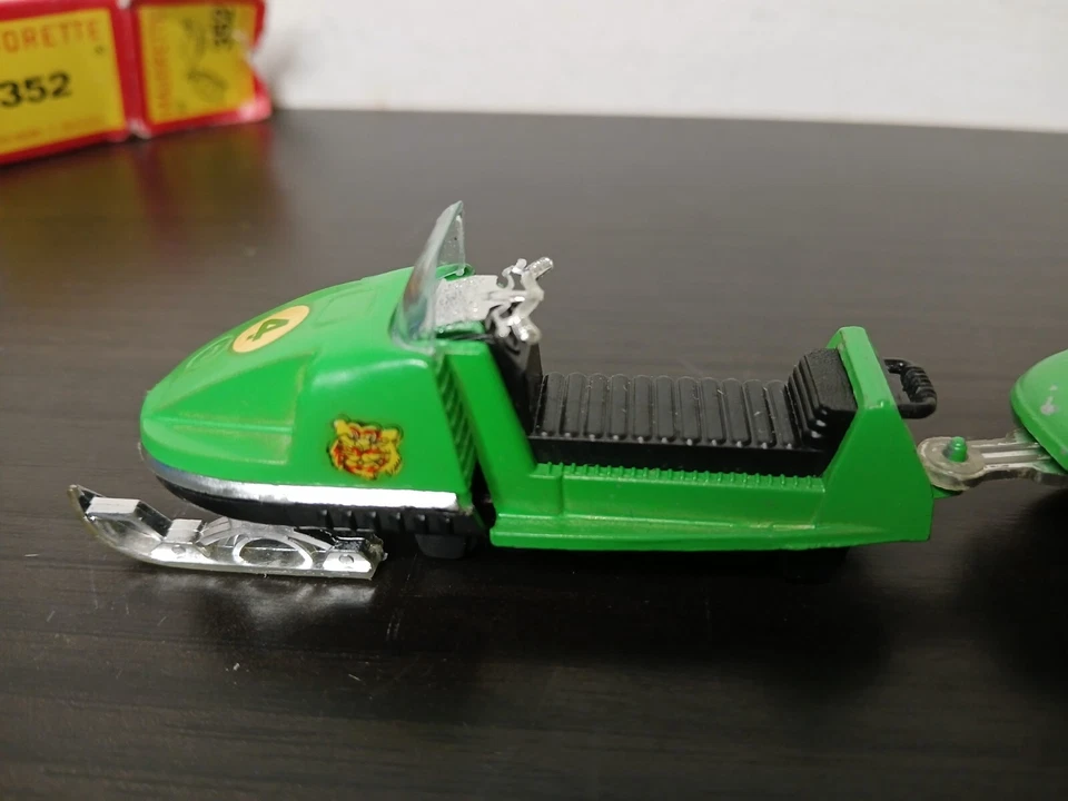 Majorette 352 Motoslitta + Rimorchio - France Macchinine Corgi Dinky - Immagine 4 di 4