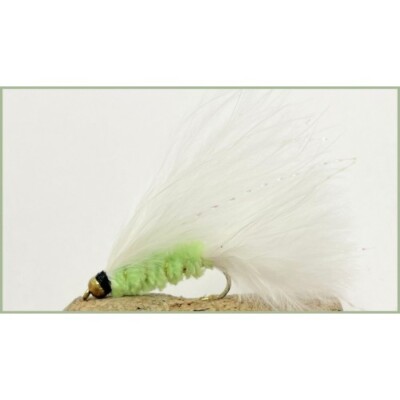 3 Pack BARBLESS Trout Flies, Goldhead Cats Whisker  Size 10 Fishing flies