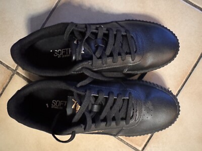 wenig getragene Sneaker von Puma, Gr. 41, schwarz, Soft Foam