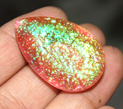 Natural 57.95 Certified Flawless Pear Cut Multi Colour Topaz Best Loose Gemstone
