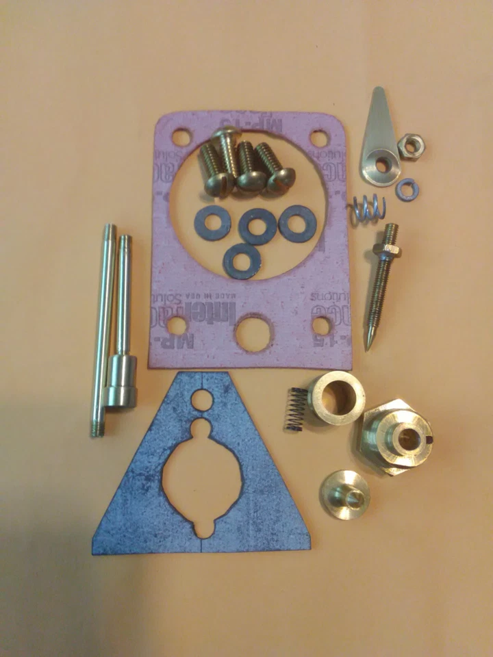 kit completo carburador motor maytag 92 con arandelas de plomo y junta Foto 2 de 2