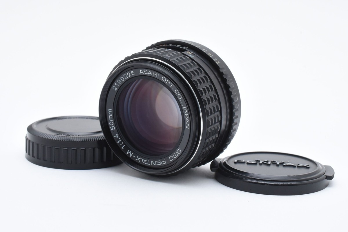 SMC PENTAX M-50mm f/1.4 MF Standard for K Mount from JAPAN [Near