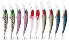 10pcs Large 7 inch Crankbaits Lures Plastic Minnow Fishing Bass, Pike