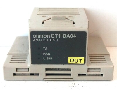 Omron GT1-DA04CST 24 V DC 0.15 A 4 Point Analog I/O Module
