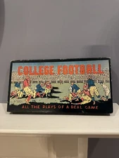 VTG 1930's College Football Board Game w/ Original Box Milton Bradley Co. RARE