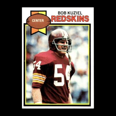 Bob Kuziel 1979 Topps Rookie Washington Redskins #276 R310G 2