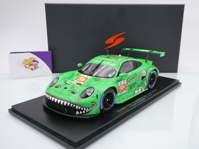 Spark 18S929 # Porsche 911 RSR-19 Nr.56 24h Le Mans 2023 '' AO Racing REXY '' 1:18