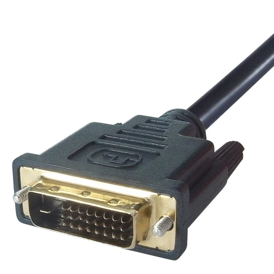 6FT Display Port Male to DVI-D Male Adapter Converter Cable Dual Link Computer - Bild 3 von 4