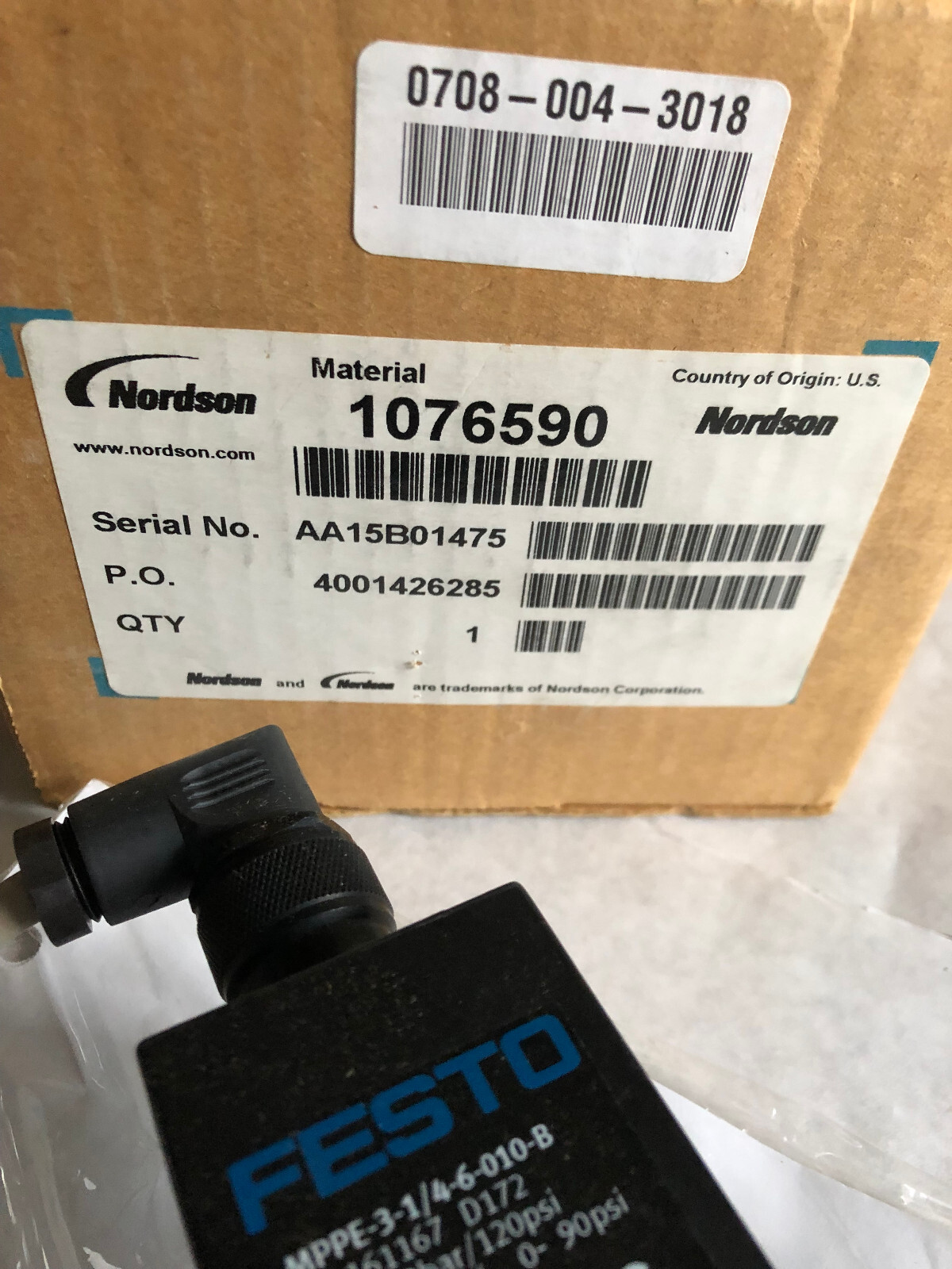 NORDSON 1076590 CP REGULATOR NEW* #300414 for sale online | eBay 