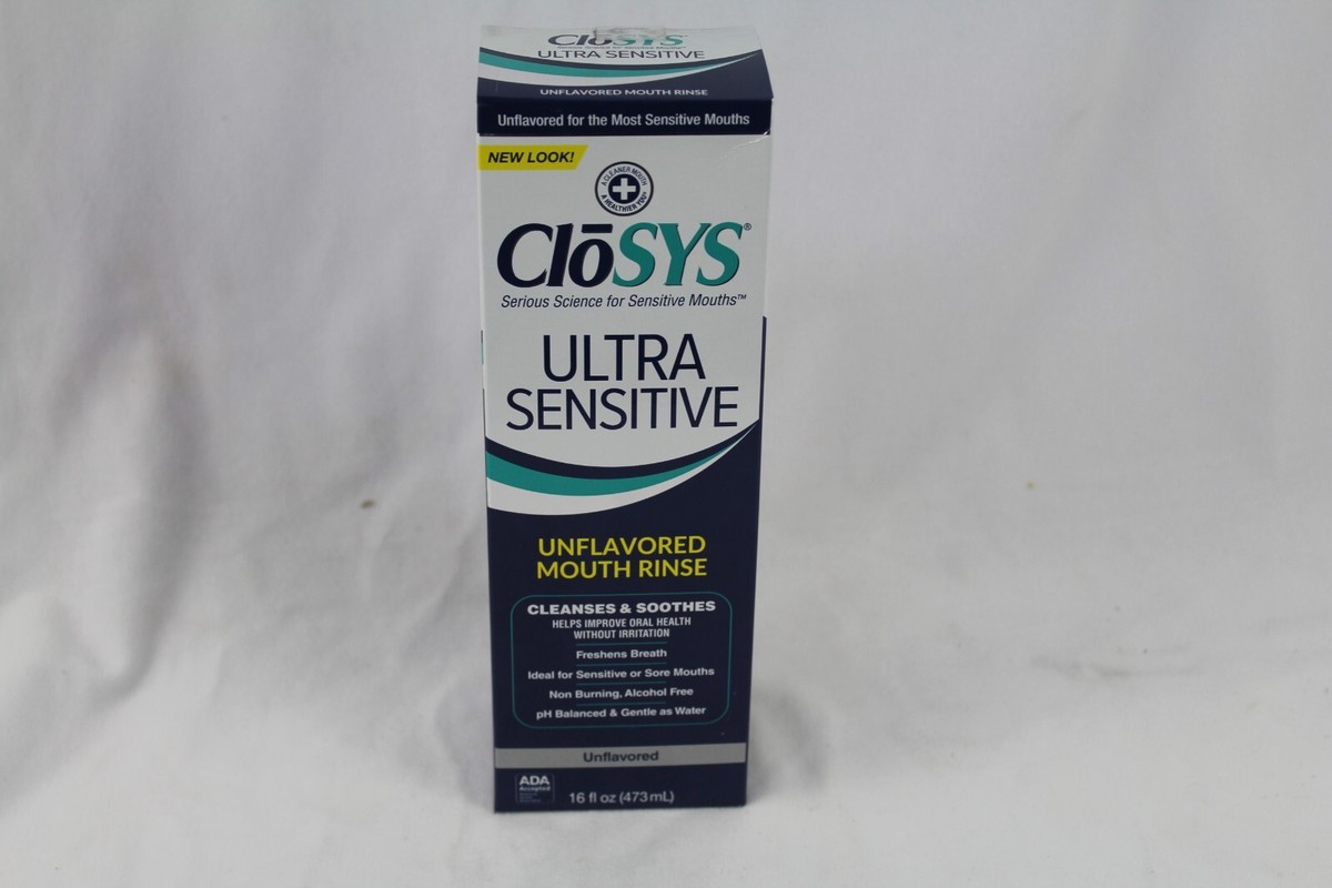CloSYS Alcohol Free Un-Flavored ULTRA SENSITIVE Mouth Rinse CloSYS Alcohol Free Un-Flavored ULTRA SENSITIVE Mouth Rinse