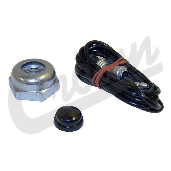 Kit bouton de klaxon en aluminium usiné CNC pour volant de course