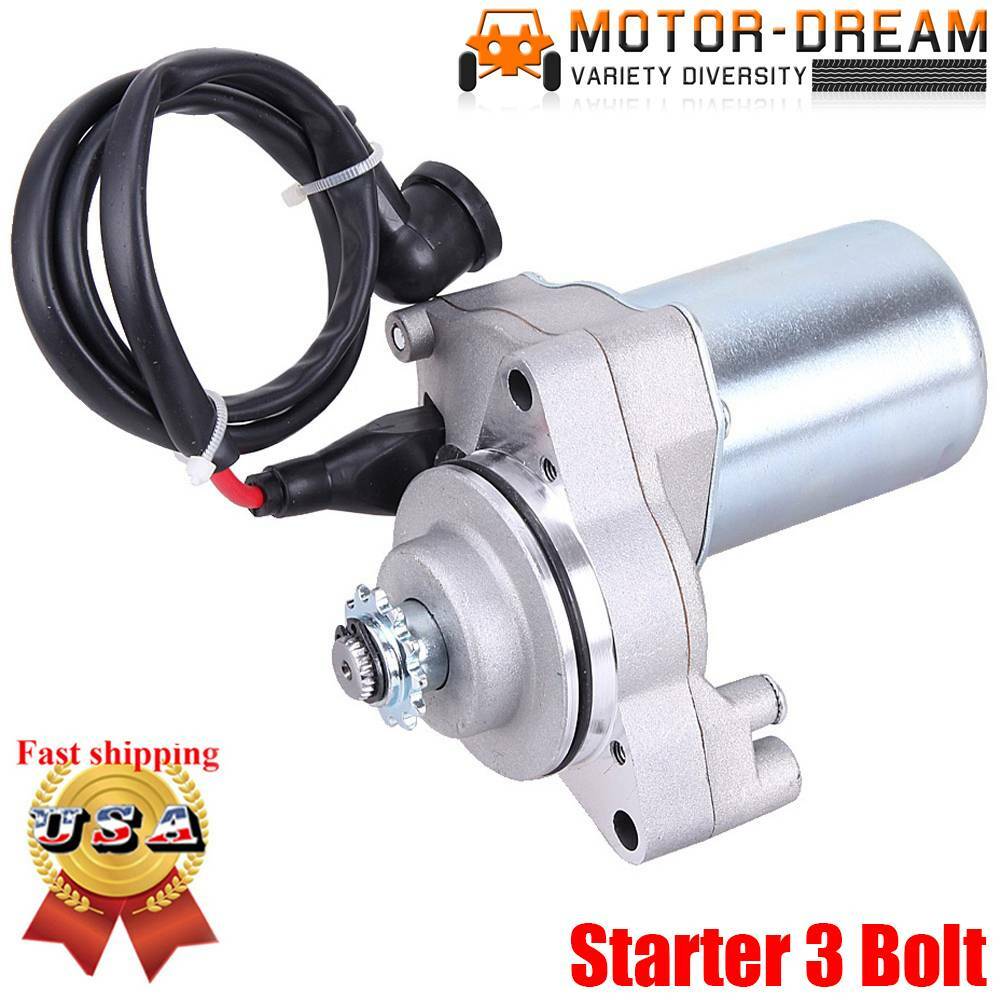 GOOFIT 9T 12V Elektrostarter Motor - Perfekter Ersatz Für XinYang Sportsman 500 & Viele ATV/Quad Modelle