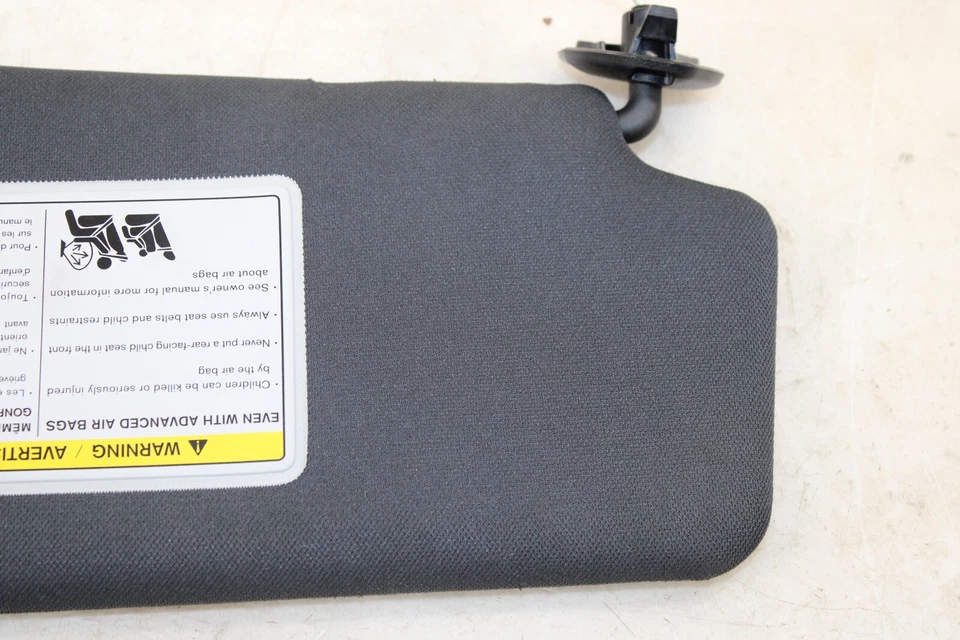 2009-2020 Nissan 370z Coupe Left Sun Visor OEM HZ34 - Image 2 of 4