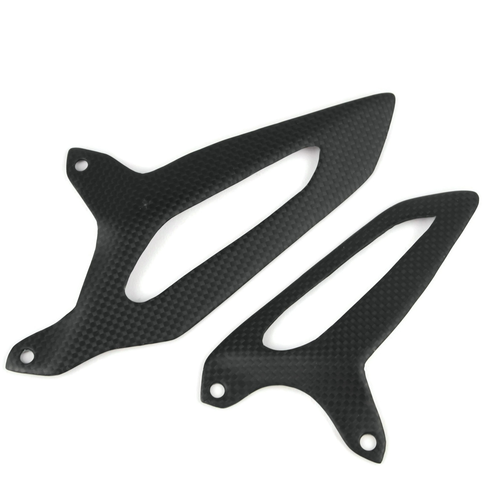 Repose-pieds en carbone mat pour Ducati Panigale 899 959 1199 V2