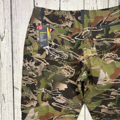 Under Armour Storm ArmourVent Forest Camo Field Pant 1328537 940 NWT size 40/30 - Picture 5 of 6