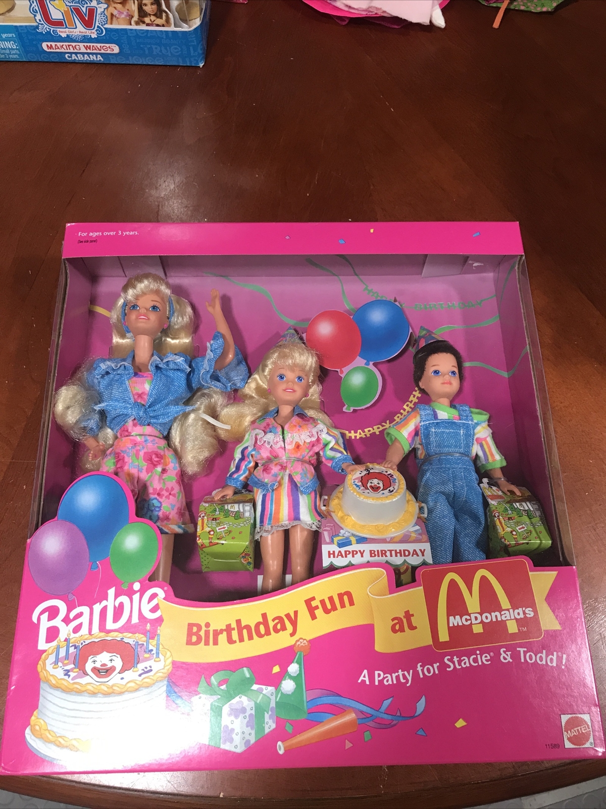 barbie birthday fun at mcdonalds