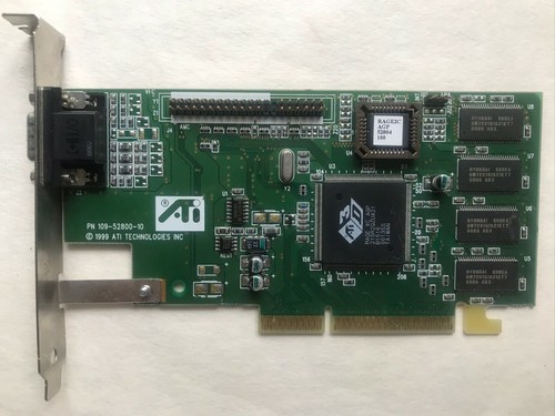 Carte Graphique ATI 3D Rage IIC 8MB AGP 2X - Vintage - Fonctionnelle