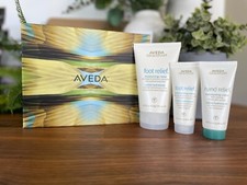 AVEDA Foot Hand Relief Moisturizing Creme RARE Limited Edition Gift Set