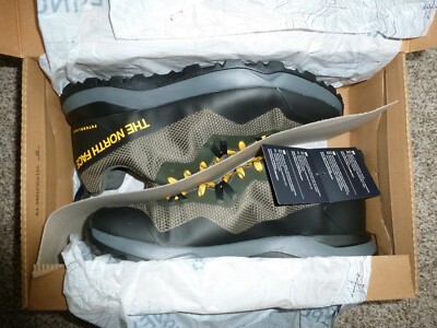 NIB The North Face Mens Activist FutureLight Hiking Shoes Size 12.5 Green/Black